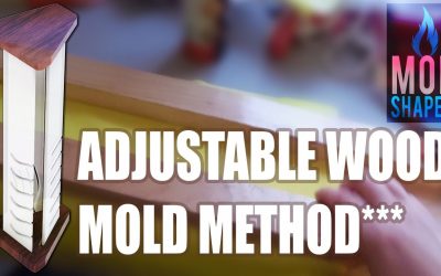 Wood Mold For Resin?    Building the Elemental Lamp Part 2:  Modshapes