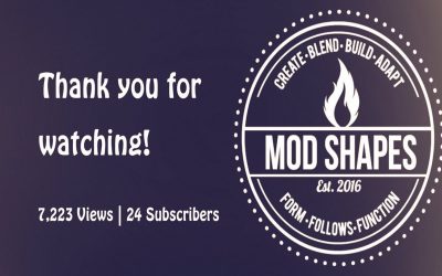 ModShapes Saying Thanks  To All Of You!!   We’ve got over 7K views on the Channel.