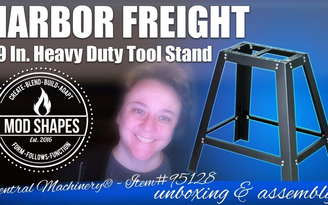 Unboxing and Assembling A Harbor Freight 29 In. Heavy Duty Tool Stand -  Item#95128