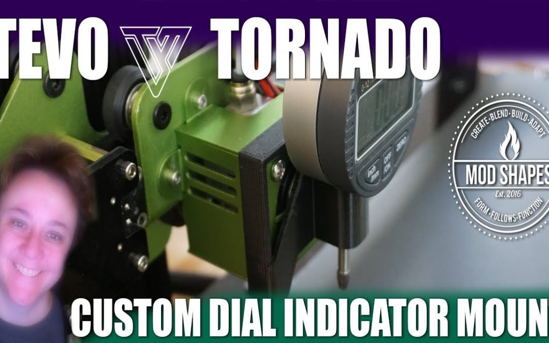Making a Digital Dial Indicator Mount for Tevo Tornado in Fusion 360