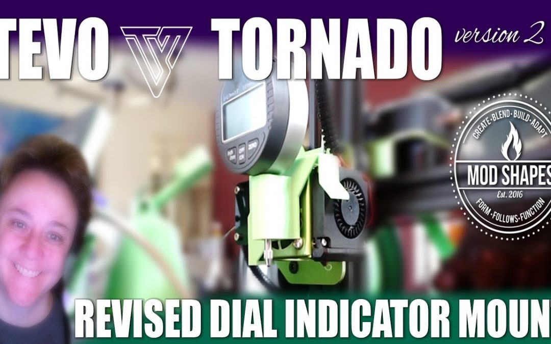 Dial Indicator Mount Tevo Tornado Version Two - Free on Thingiverse now!