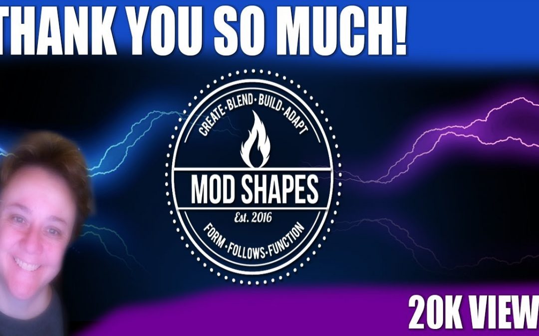 Modshapes is grateful for this milestone!  Thank you to all who watch!