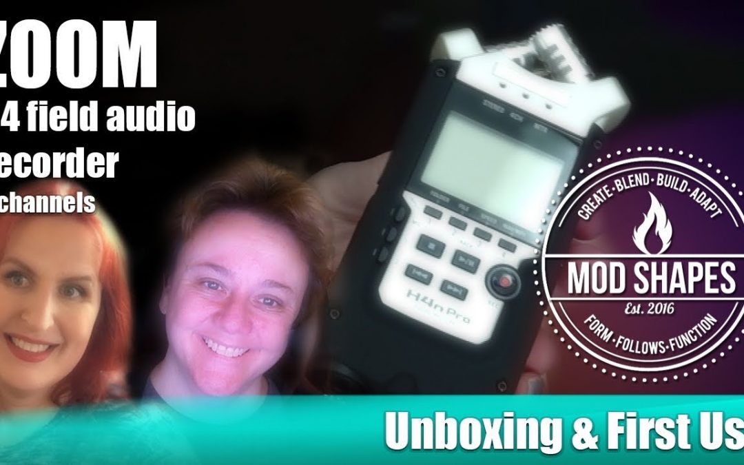 Unboxing and testing the Professional Zoom H4N Pro Field Audio Recorder