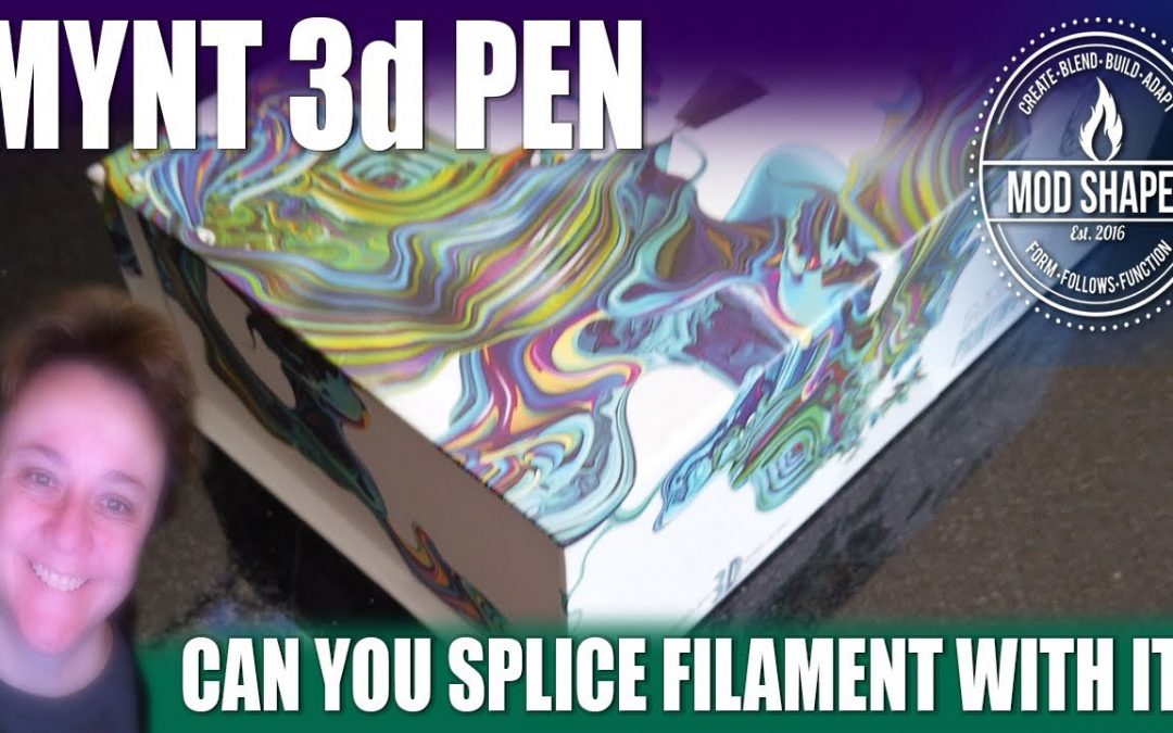 Can you Splice Filament with the MYNT 3d Pen? | Mod Shapes