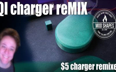 QI Charger Remix with Fusion360