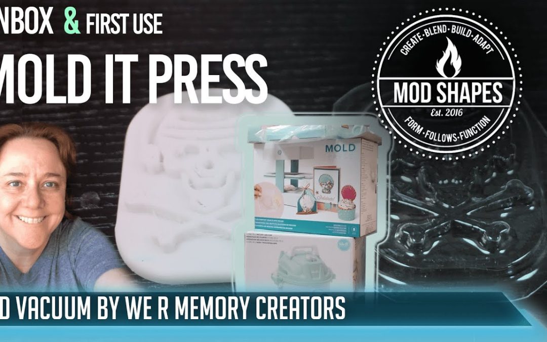 Unboxing & first test Mold IT Press & Vacuum by We R Memory Keepers
