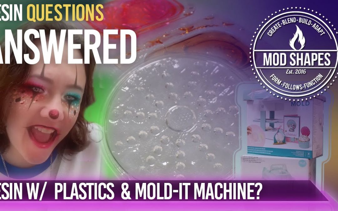 Casting Resin into Plastic Molds made with the Mold It system