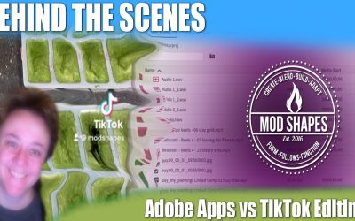 Modshapes explores adobe apps vs tik tok editing