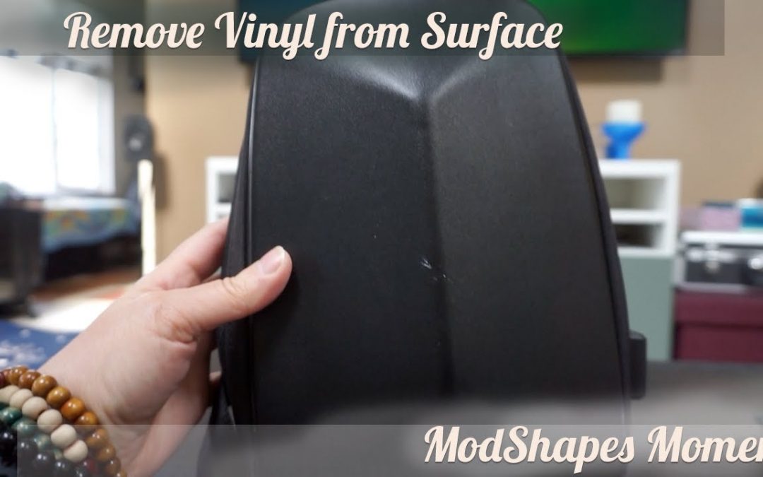 Removing Vinyl From Surface