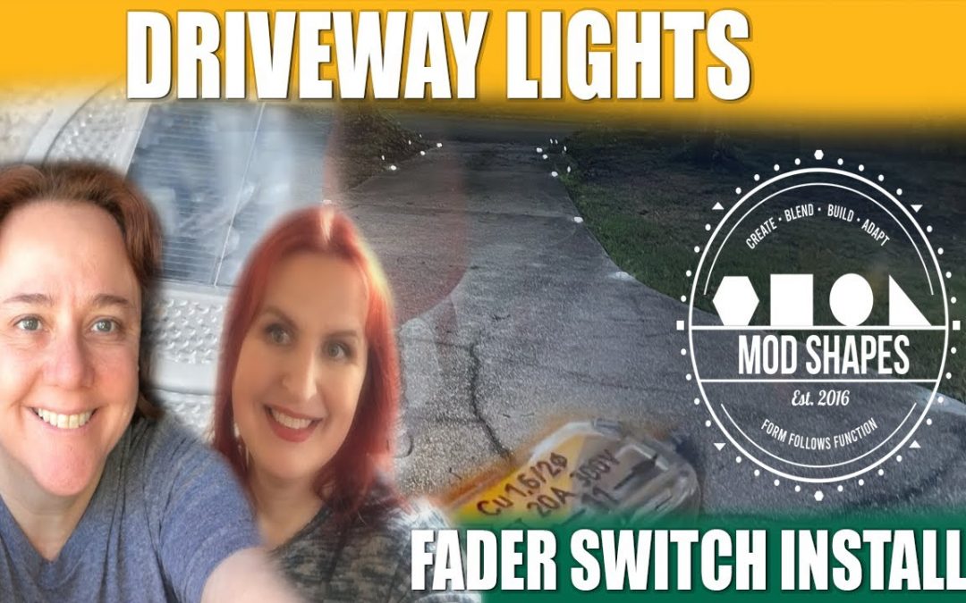 ModShapes Saturday Night Lights – Installing Driveway Lights and a Hallway Dimmer Switch
